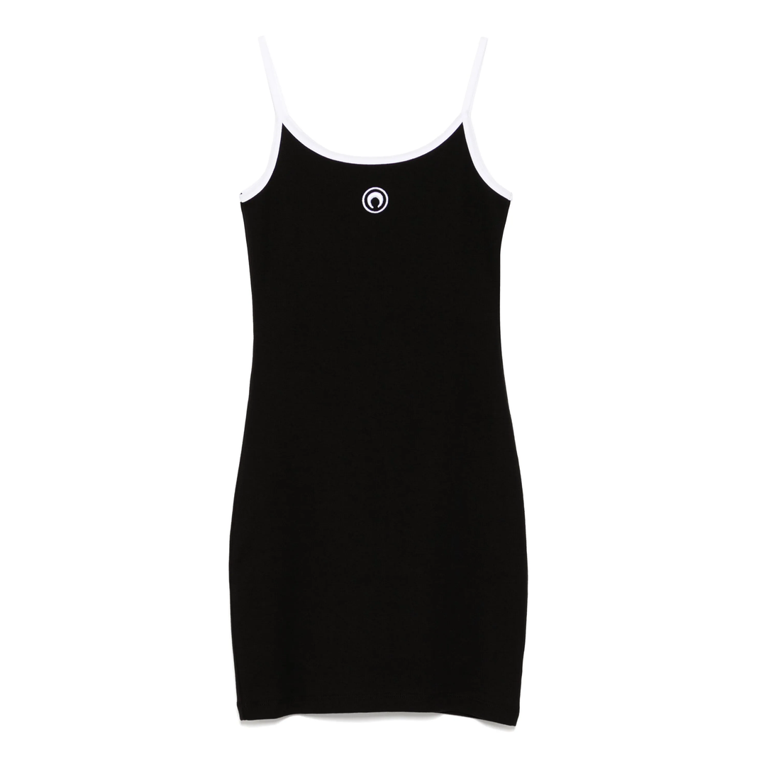 Moon Logo Jersey Mini Dress