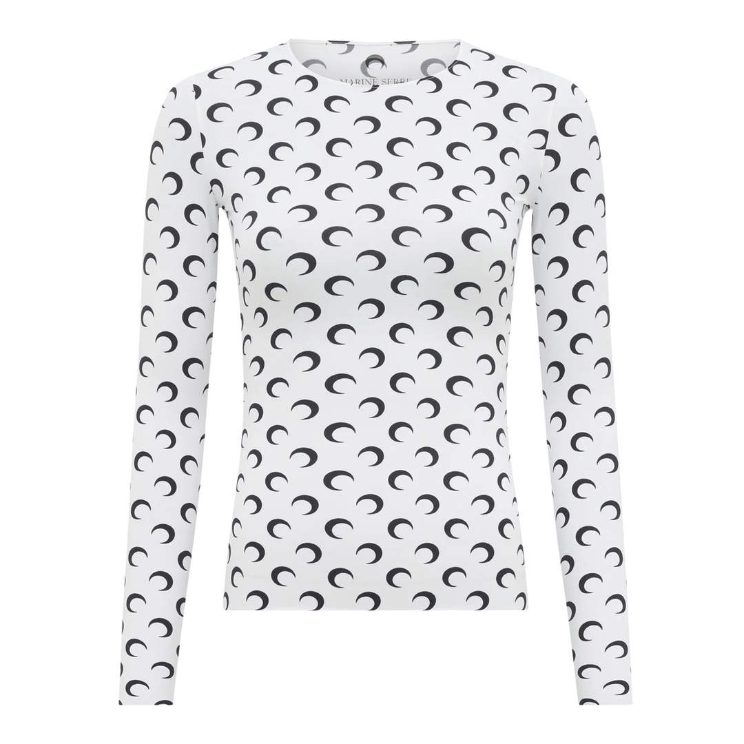 Recycled Moon Jersey Crewneck Tee