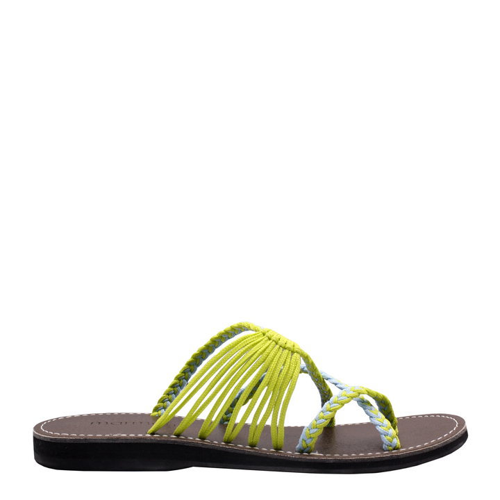 Seaside Aqua Lime Sandals