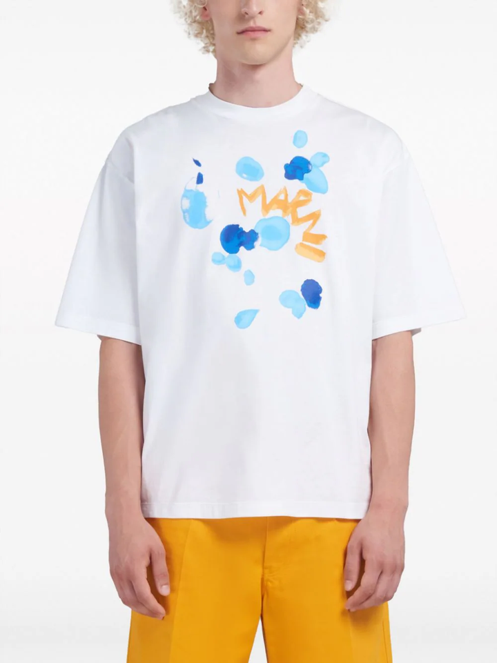 Marni-Crew-Neck-Short-Sleeve-T-Shirt-White-3