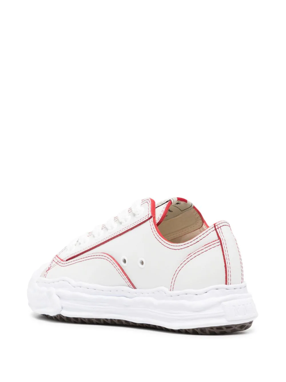 Mihara-Yasuhiro-Hank-Low-Original-Sole-Red-Lin-White-3