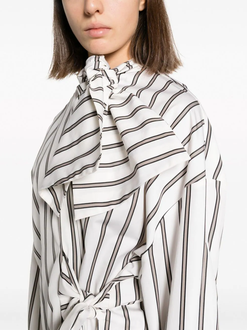 Msgm-Knotted-Details-Stripe-Shirt-Dress-Stripes-5