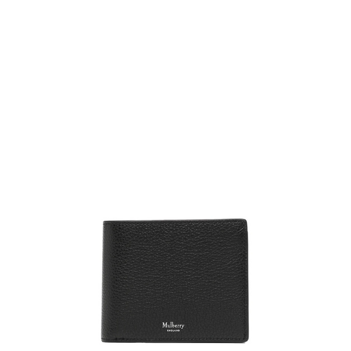 8 Card Coin Wallet Small Classic Grain (Black)