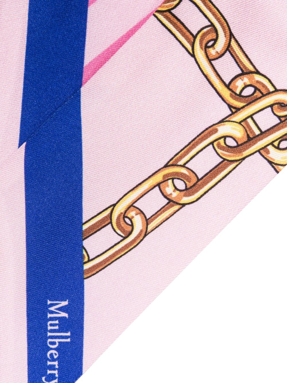 Mulberry-Bayswater-With-Chains-Skinny-Scarf-Pink-2