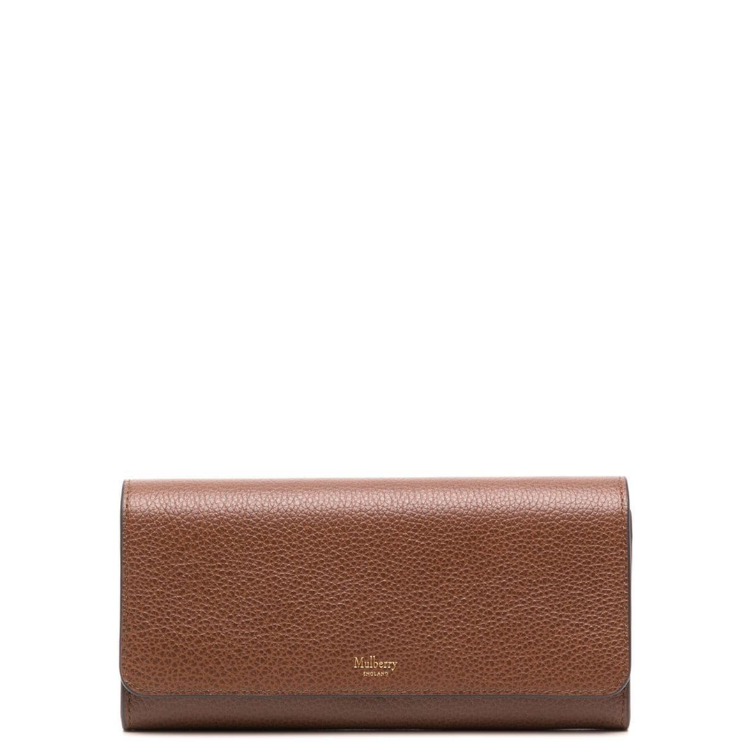 Continental Wallet Oak Small Classic Grain