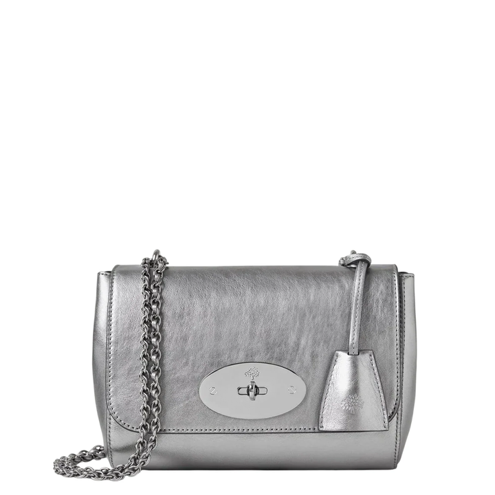 Lily Pewter Metallic Calf Nappa