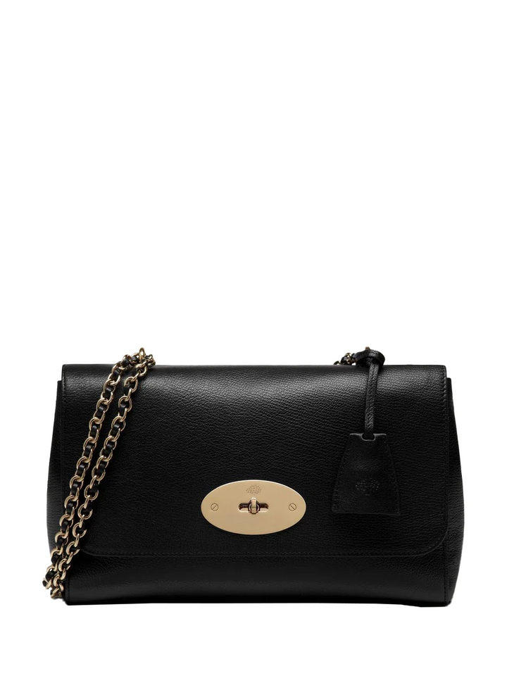 Medium Lily Glossy Goat (Black)