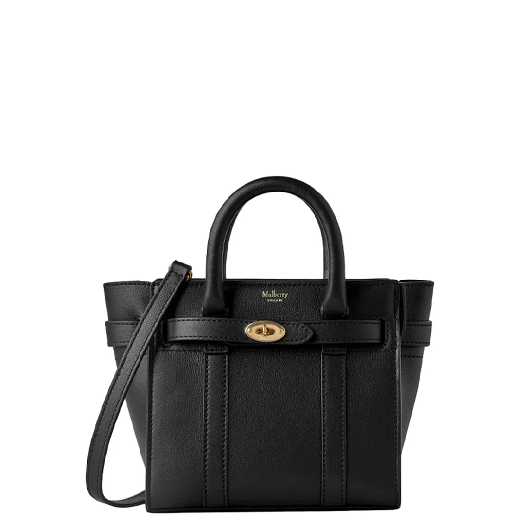 Micro Zipped Bayswater Black Micro Classic Grain