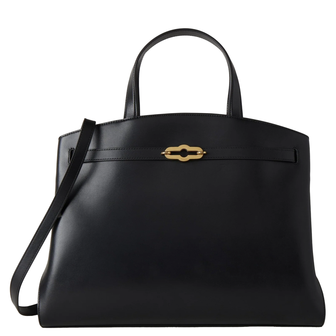 Pimlico Tote Black High Gloss Leather