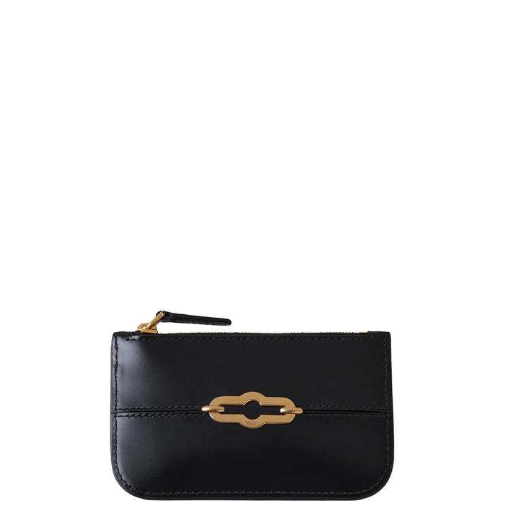 Pimlico Zipped Coin Pouch Black Super Lux Calf