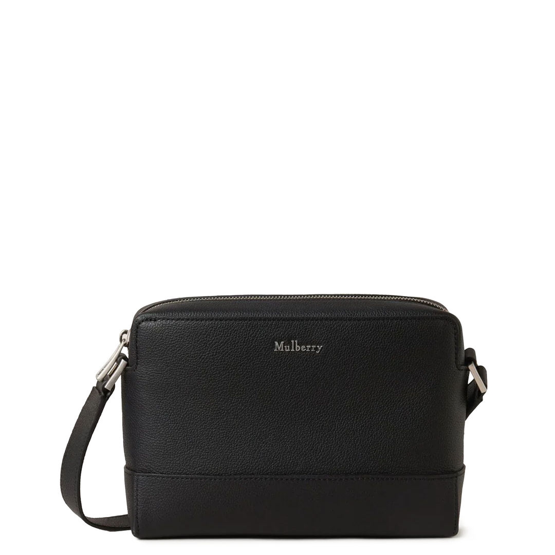 Small Farringdon Messenger Black Small Pebble Grain