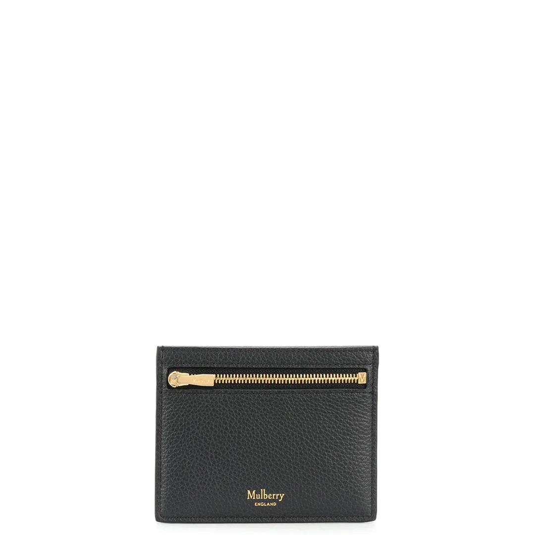 Zipped Credit Card Slip (Black)