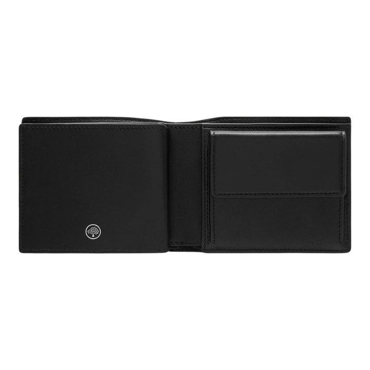 Club21 - Mulberry - 8 Card Coin Wallet Small Classic Grain (Black) - COIN WALLETS - Black
