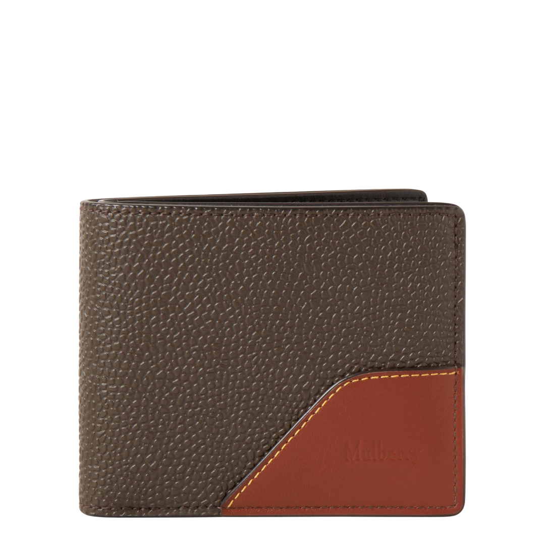 8 Card Wallet Mole & Cognac BioVeg Scotchgrain & Flat Calf
