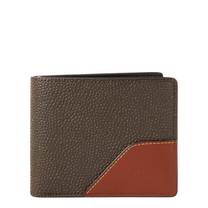 8 Card Wallet Mole & Cognac BioVeg Scotchgrain & Flat Calf