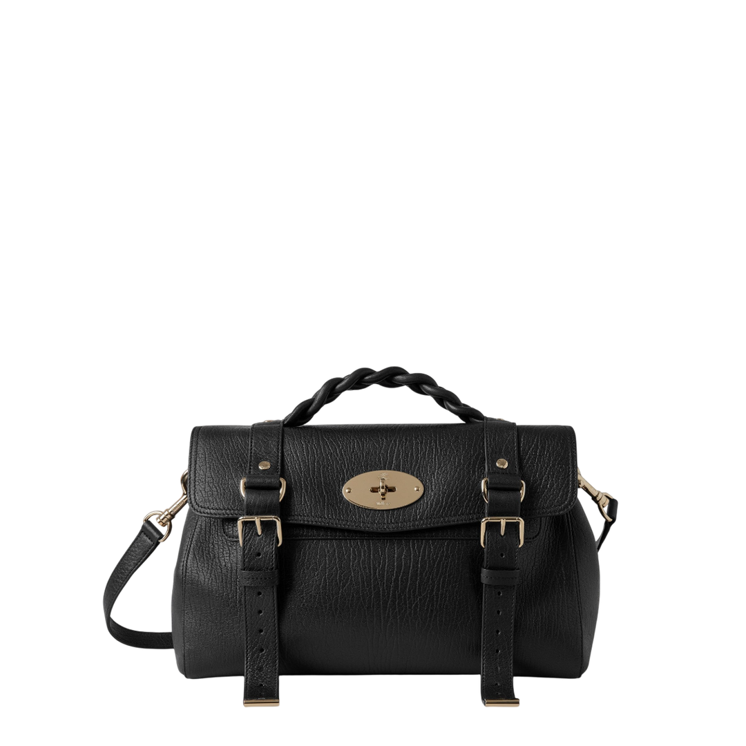 Alexa Black Natural Grain