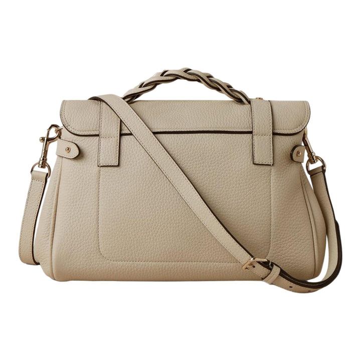 Club21 - Mulberry - Alexa Heavy Grain - HANDBAGS - Cream