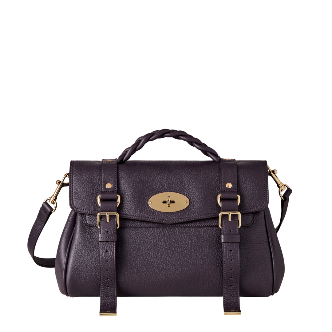 Alexa Deep Aubergine Heavy Grain