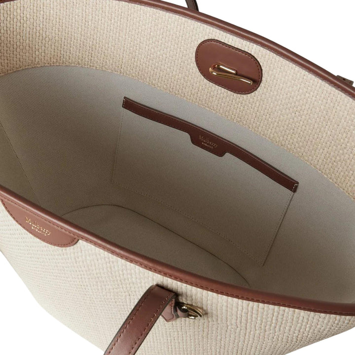 Club21 - Mulberry - Basket Tote Oak Raffia - MEDIUM TOTES - Oak