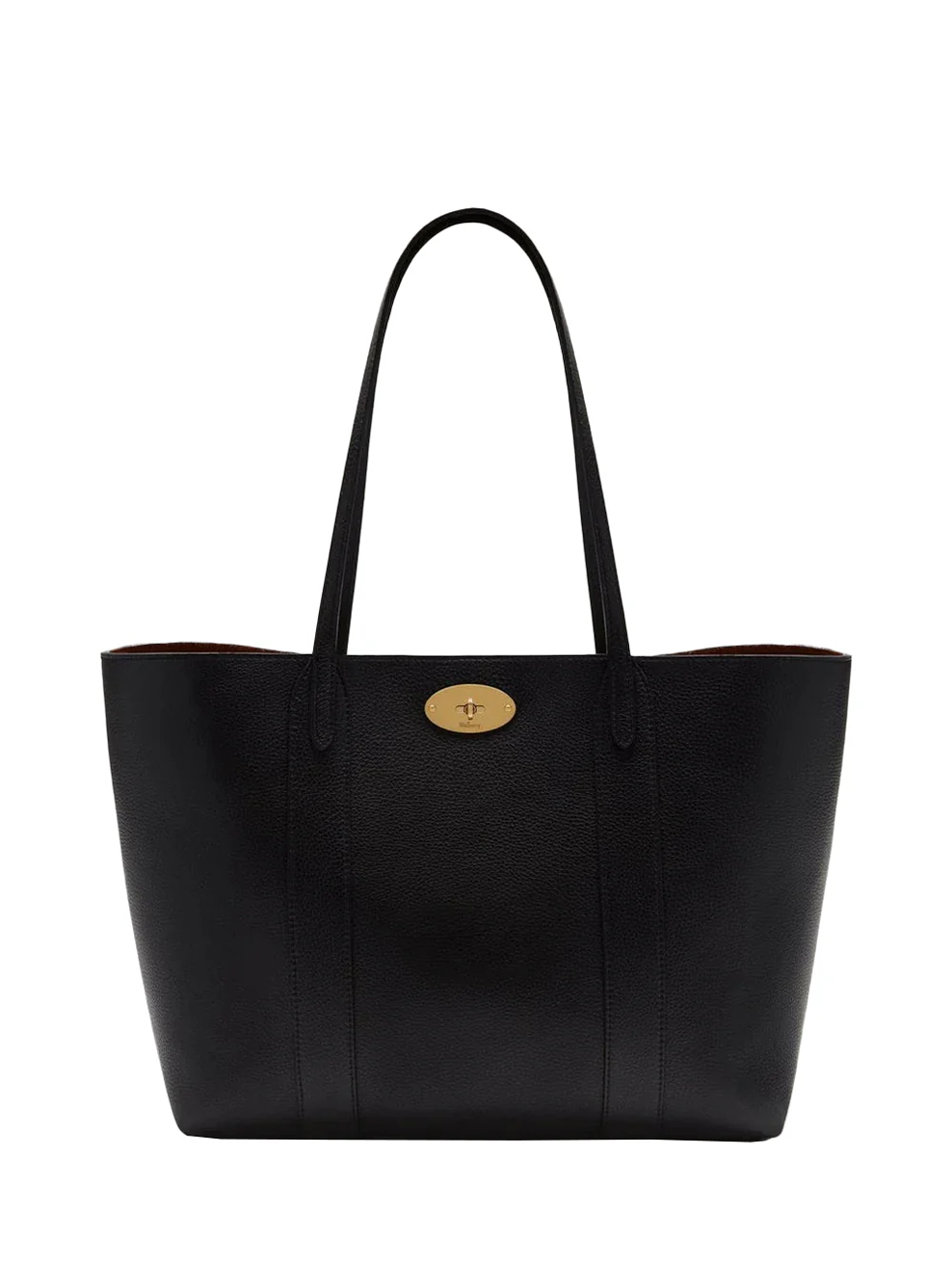 Bayswater Tote Black Small Classic Grain