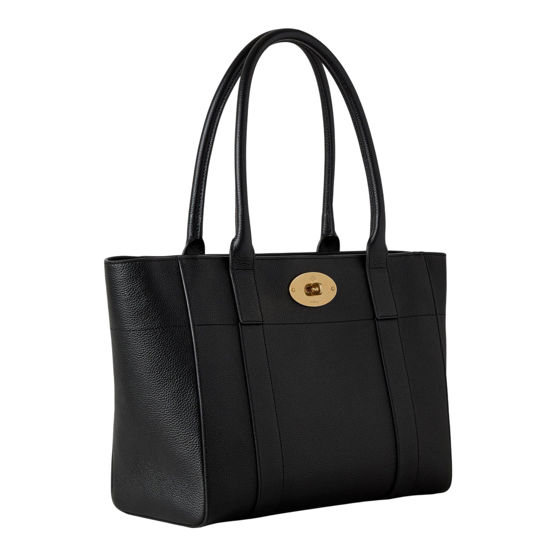 Club21 - Mulberry - Bayswater 9 To 5 Small Classic Grain - MEDIUM TOP HANDLE - Black