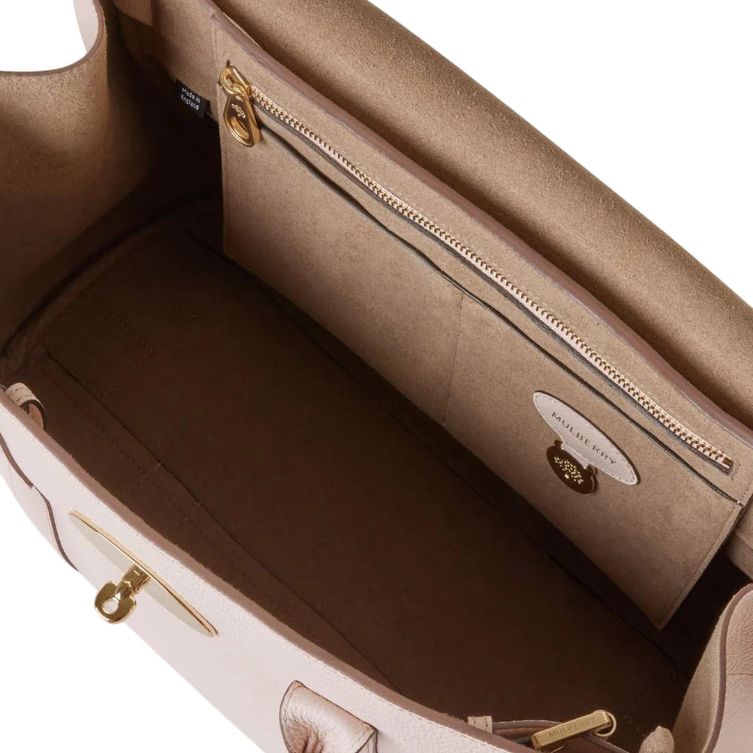 Club21 - Mulberry - Bayswater Blossom Pink Small Classic Grain - HANDBAGS - Pink