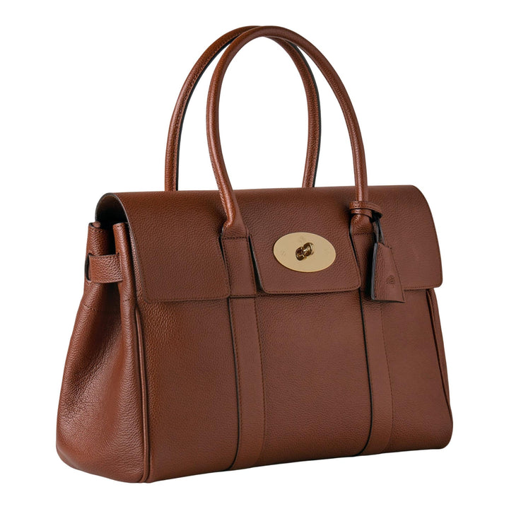 Club21 - Mulberry - Bayswater Oak Small Classic Grain - MEDIUM SHOULDER BAGS - Oak