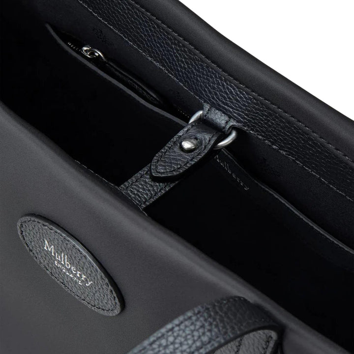 Club21 - Mulberry - Bayswater Tote Black Nylon - MEDIUM TOTES - Black