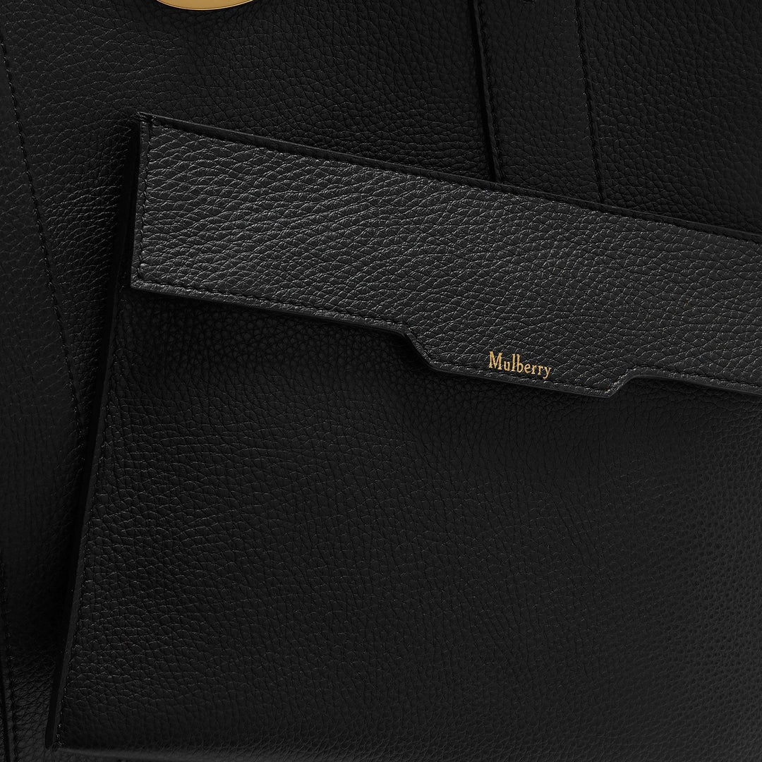 Club21 - Mulberry - Bayswater Tote Black Small Classic Grain - MEDIUM TOTES - Black