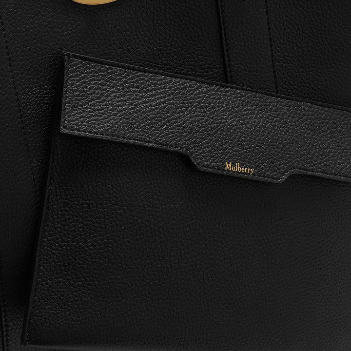 Club21 - Mulberry - Bayswater Tote Black Small Classic Grain - MEDIUM TOTES - Black