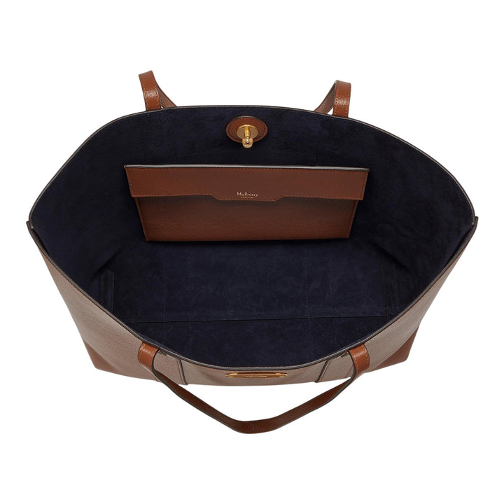 Club21 - Mulberry - Bayswater Tote Oak Small Classic Grain Leather - MEDIUM TOTES - Oak