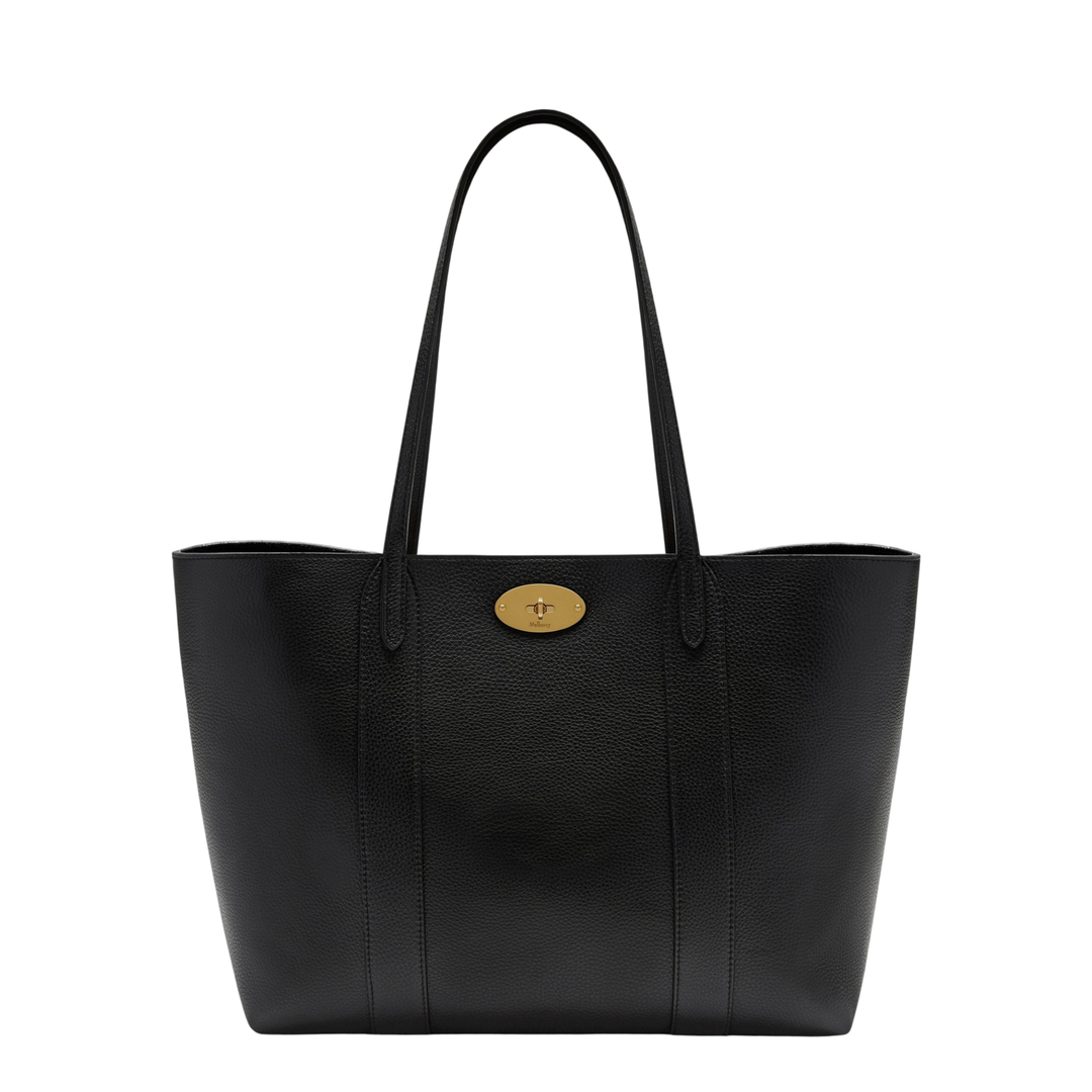 Bayswater Tote Black Small Classic Grain