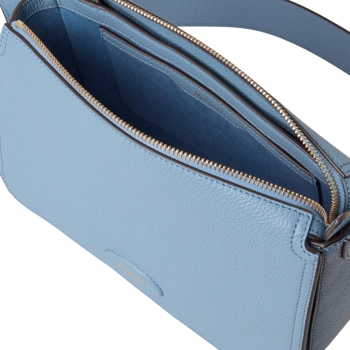 Club21 - Mulberry - Billie Brighton Blue Small Classic Grain - MEDIUM SHOULDER BAGS - Brighton Blue