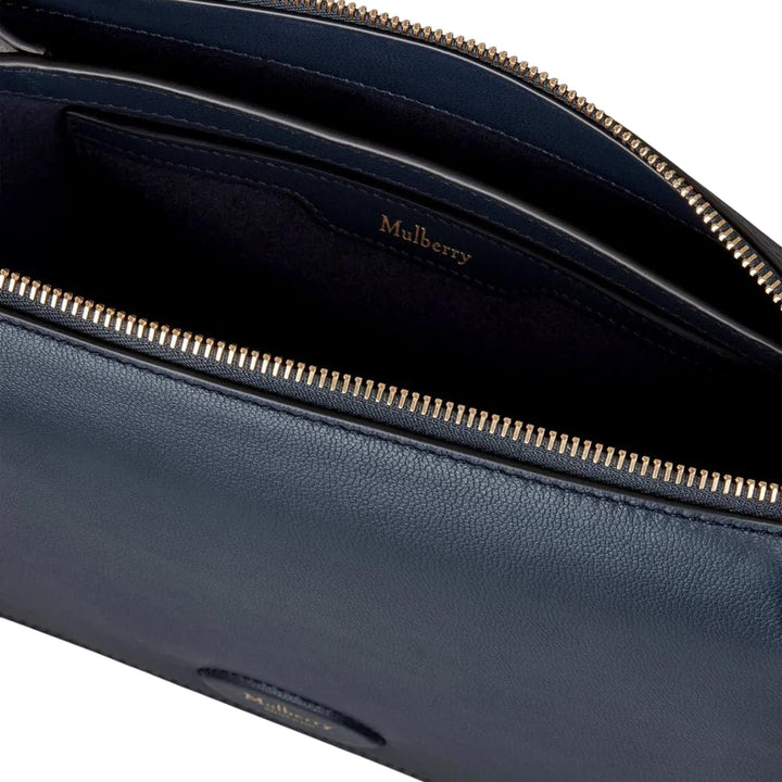 Club21 - Mulberry - Billie Micro Classic Grain - HANDBAGS - Dark Blue