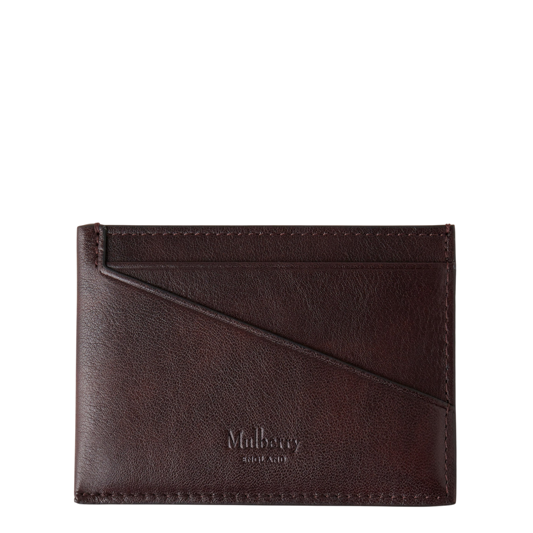 Camberwell Card Holder Dark Chocolate Two-Tone Leather