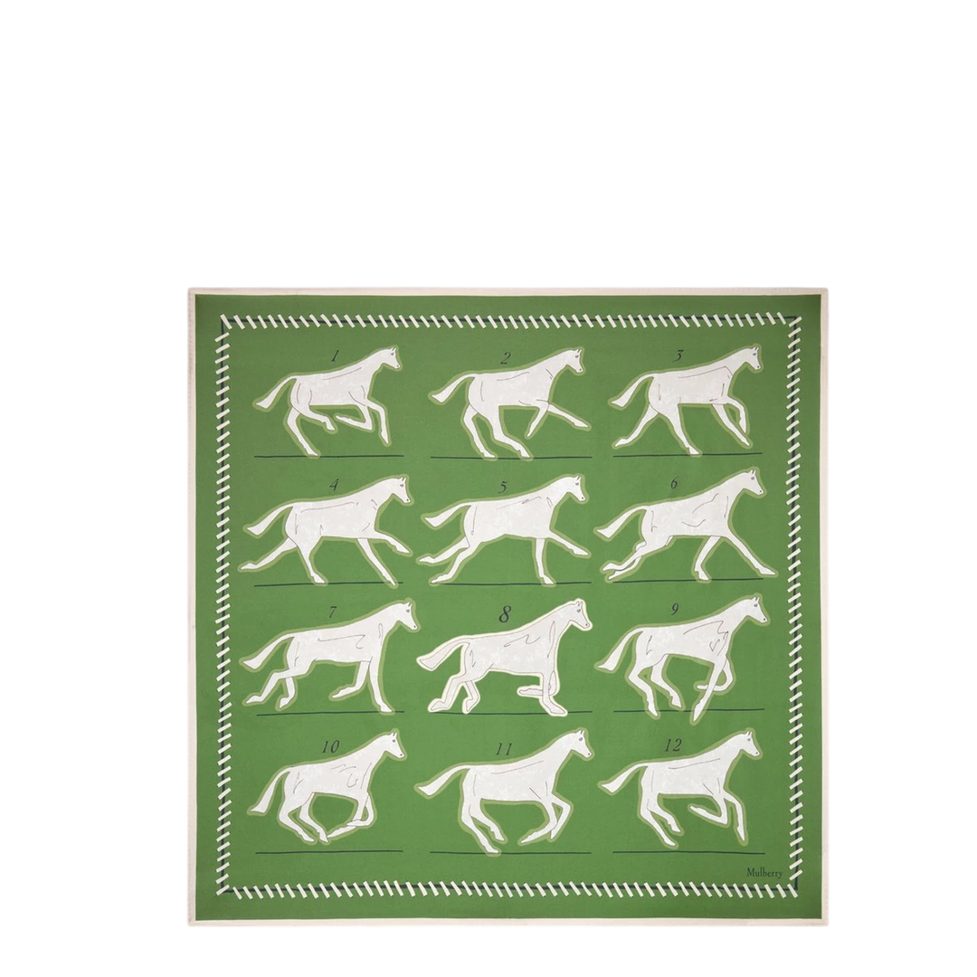 Chalk Horse Square Scarf