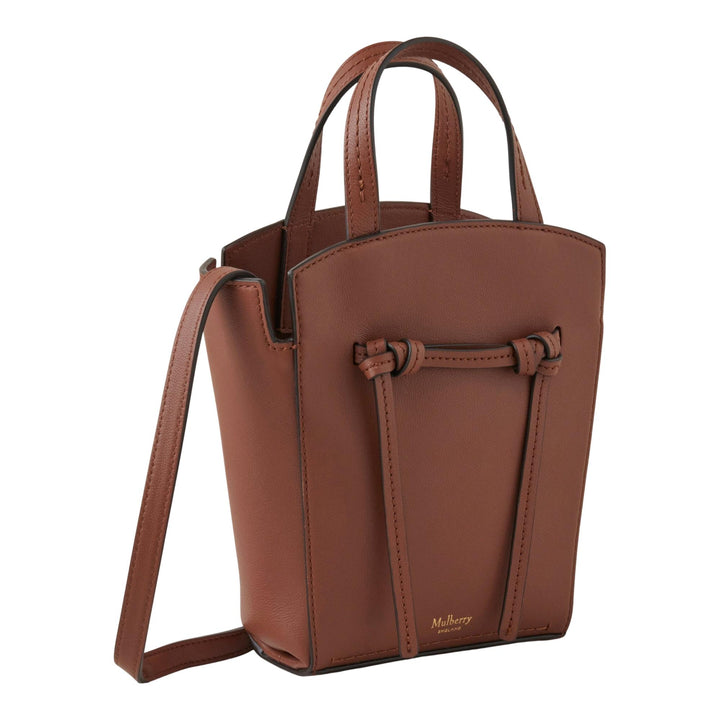 Club21 - Mulberry - Clovelly Mini Tote Bright Oak Micro Classic Grain - SMALL TOTES - Bright Oak