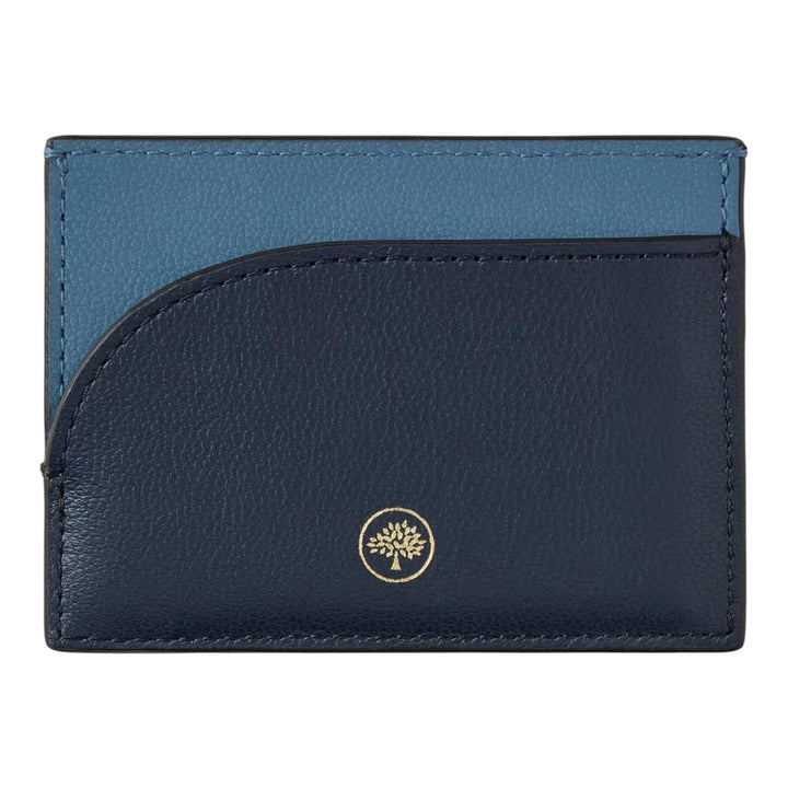 Club21 - Mulberry - Compact Cardholder Brighton Blue & Night Sky Micro Classic Grain - MULTI-CARD WALLETS - Brighton-Night Sky