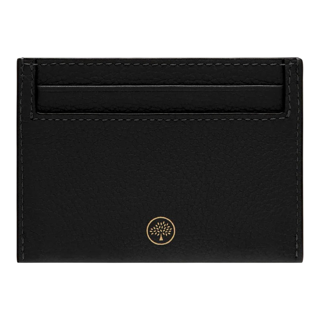 Club21 - Mulberry - Credit Card Slip Black Small Classic Grain - CARD CASES - Black