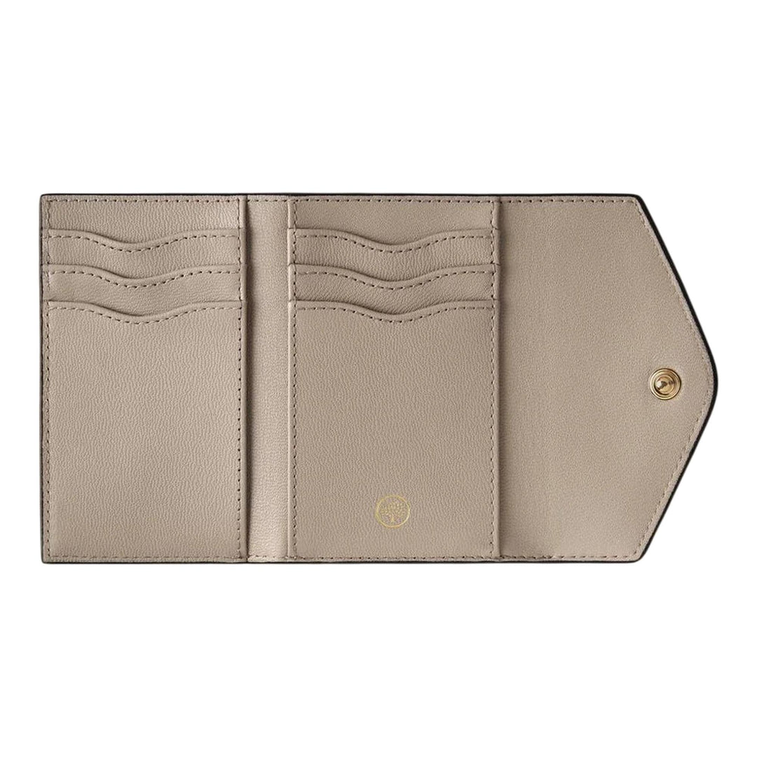 Club21 - Mulberry - Folded Multi-Card Wallet Cashmere Taupe Small Classic Grain - MULTI-CARD WALLETS - Cashmere Taupe