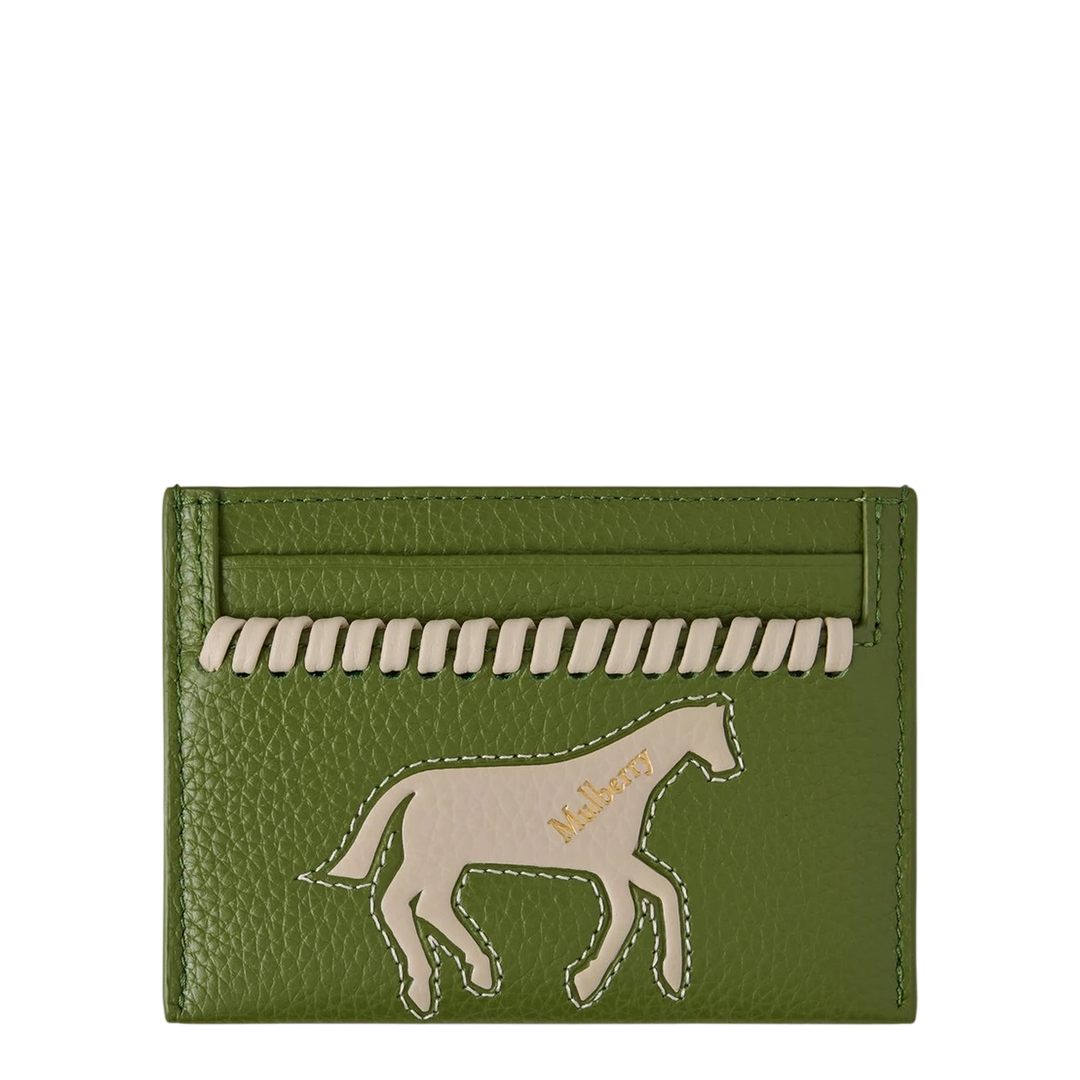 Horse Credit Card Slip Fern & Chalk Mixed Material