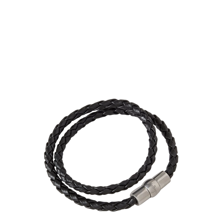 Iris Woven Double Leather Bracelet