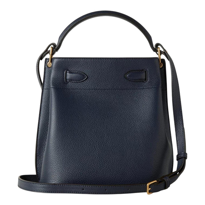Club21 - Mulberry - Islington Bucket Night Sky Small Classic Grain - HANDBAGS - Dark Blue