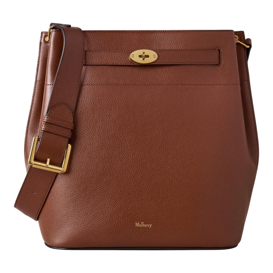 Club21 - Mulberry - Large Islington Bucket Two Tone - LARGE SHOULDER BAGS - Oak