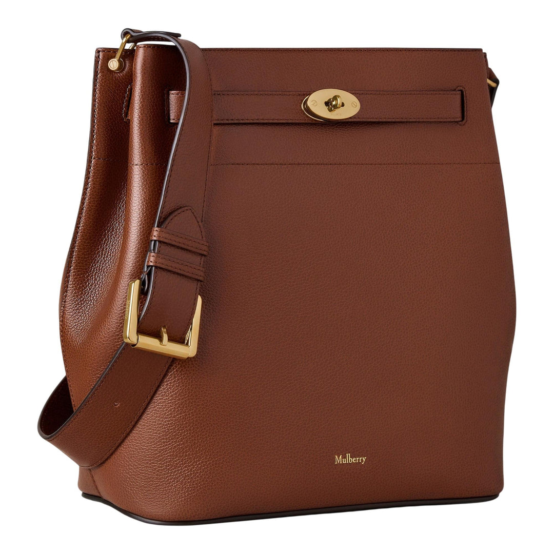 Club21 - Mulberry - Large Islington Bucket Two Tone - LARGE SHOULDER BAGS - Oak