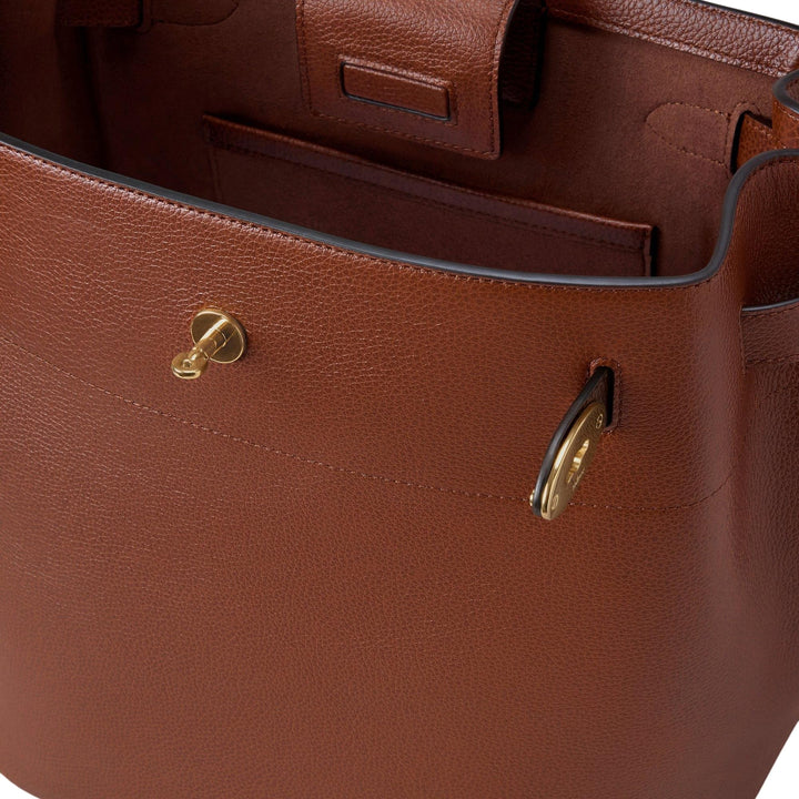 Club21 - Mulberry - Large Islington Bucket Two Tone - LARGE SHOULDER BAGS - Oak