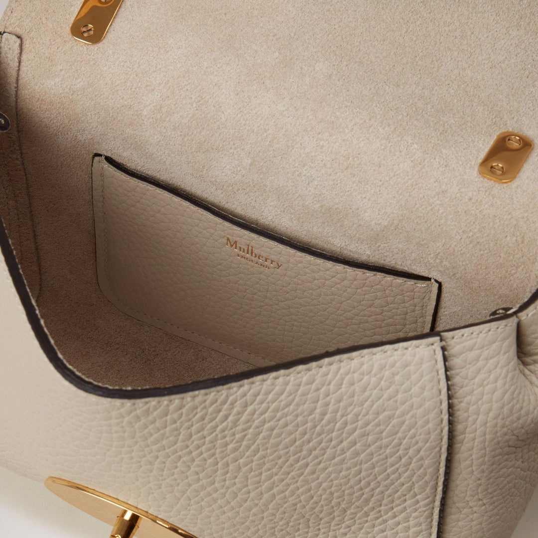 Club21 - Mulberry - Lily Heavy Grain - HANDBAGS - Cream