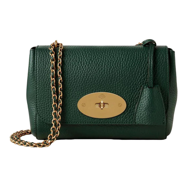 Club21 - Mulberry - Lily Heavy Grain (Mulberry Green) - SMALL SHOULDER BAGS - Mulberry Green