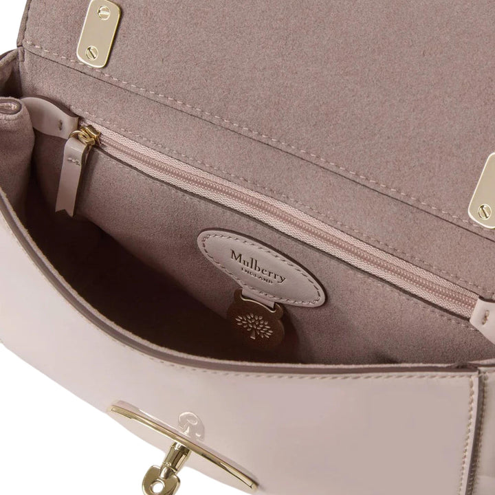 Club21 - Mulberry - Lily Patent Flowers Bag - SMALL SHOULDER BAGS - Blossom Pink