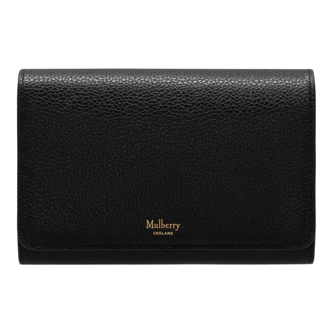 Club21 - Mulberry - Medium Continental French Purse - WALLETS - Black